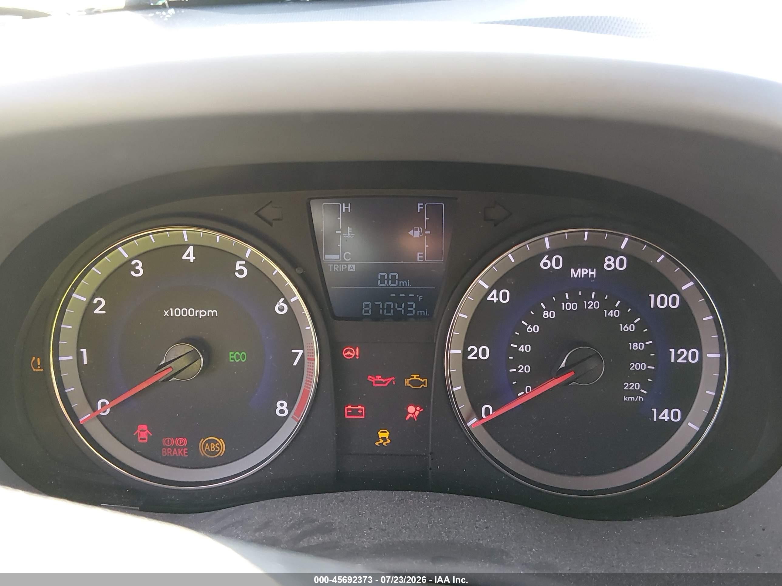 2015 Hyundai Accent Gls Black vin: KMHCT4AE0FU823479