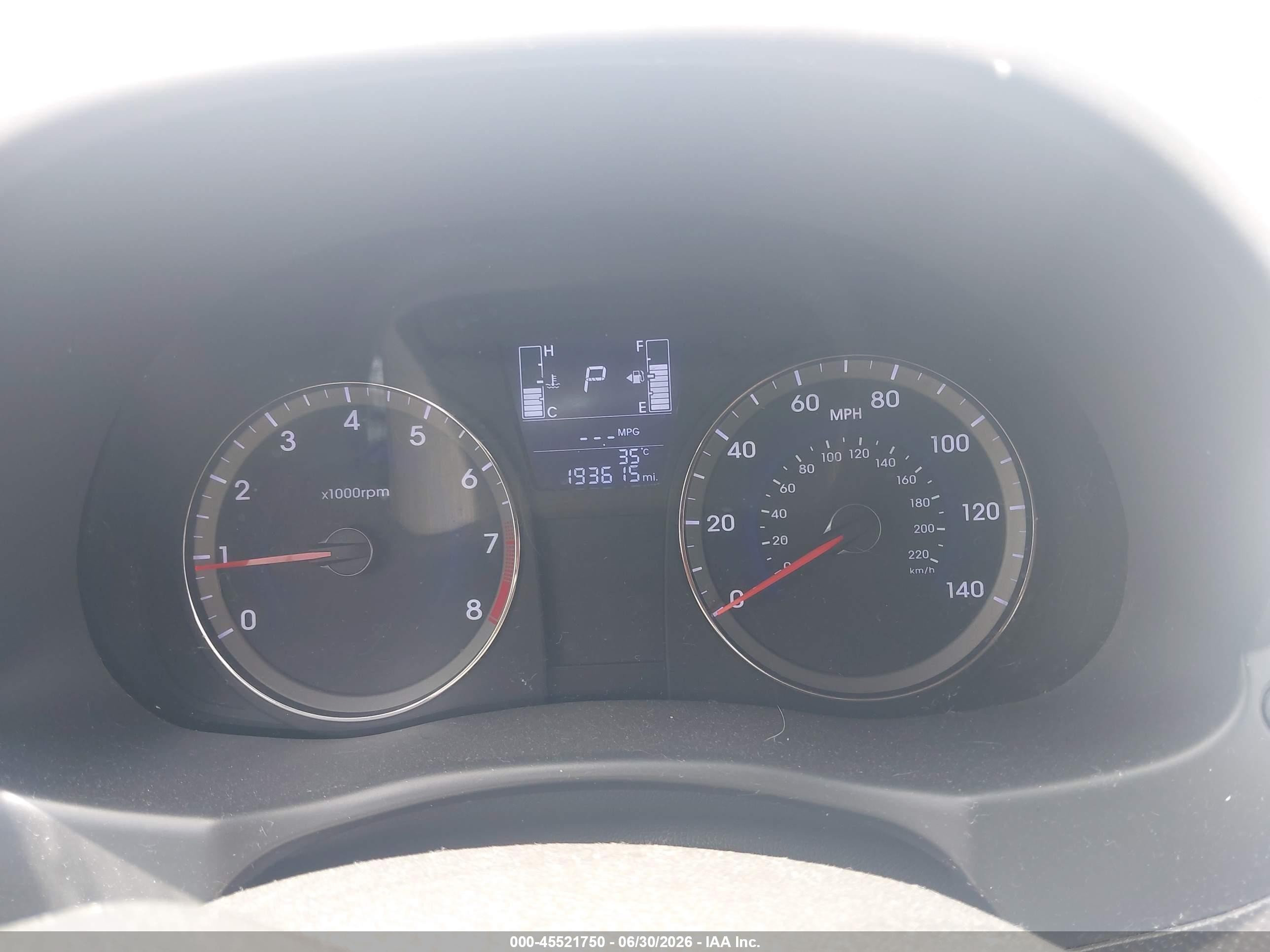 2015 Hyundai Accent Gls White vin: KMHCT4AE0FU853517