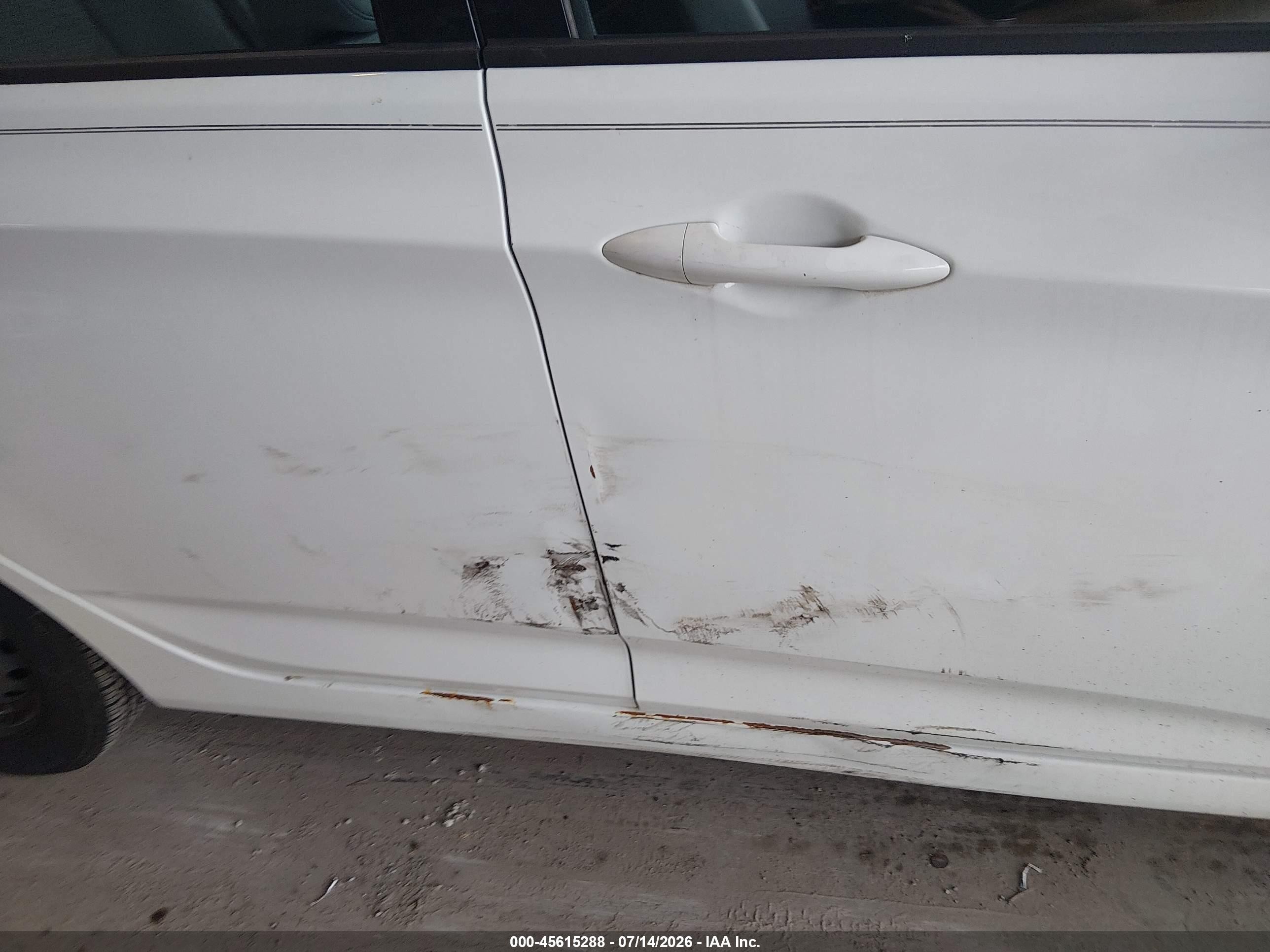 2015 Hyundai Accent Gls White vin: KMHCT4AE0FU880216