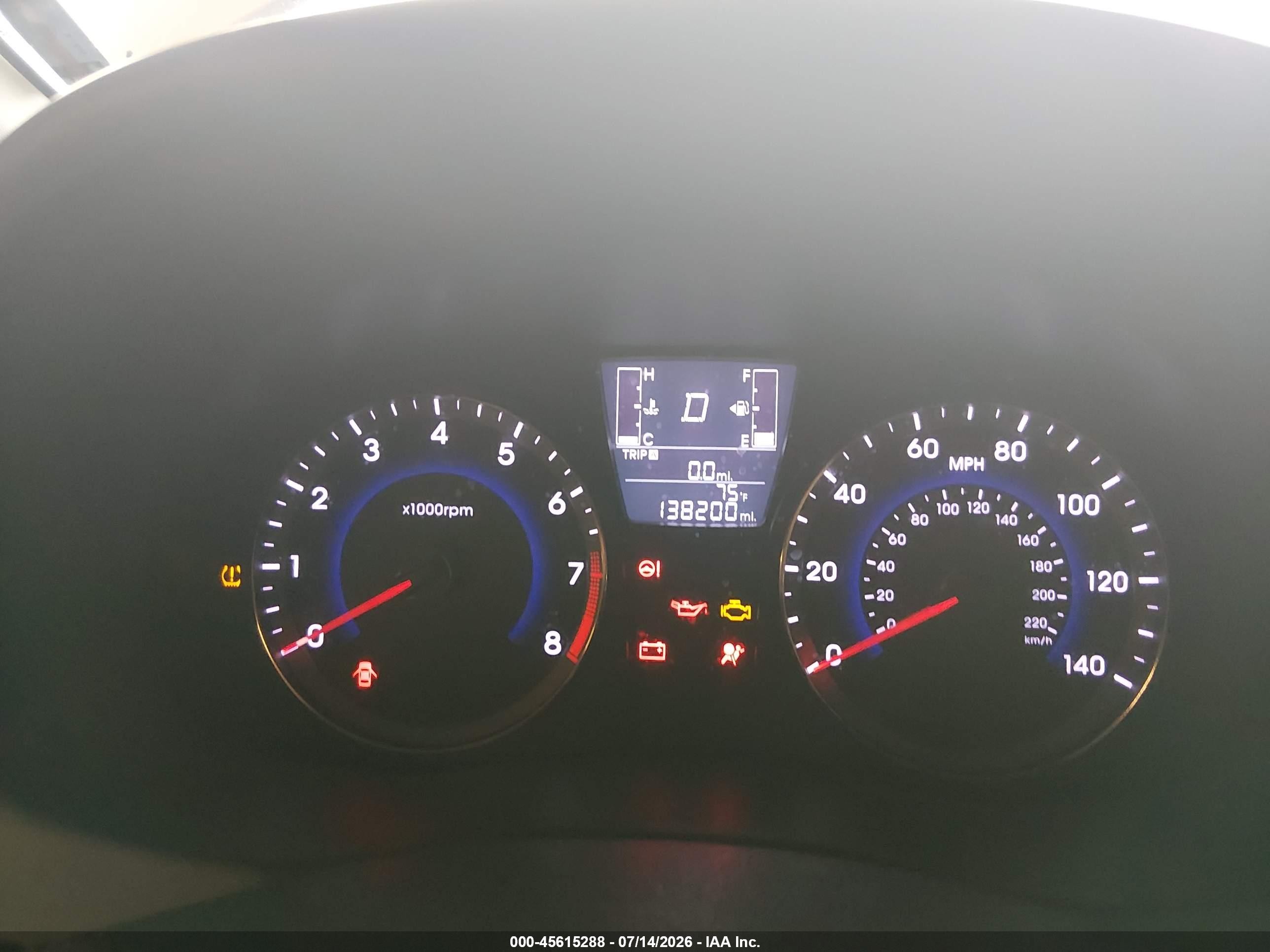 2015 Hyundai Accent Gls White vin: KMHCT4AE0FU880216
