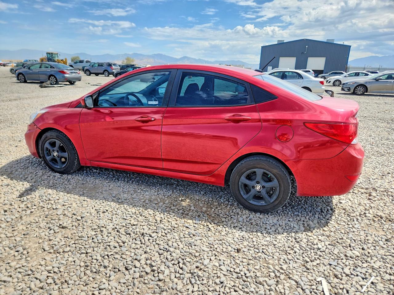 2015 Hyundai Accent Gls Red vin: KMHCT4AE0FU938115