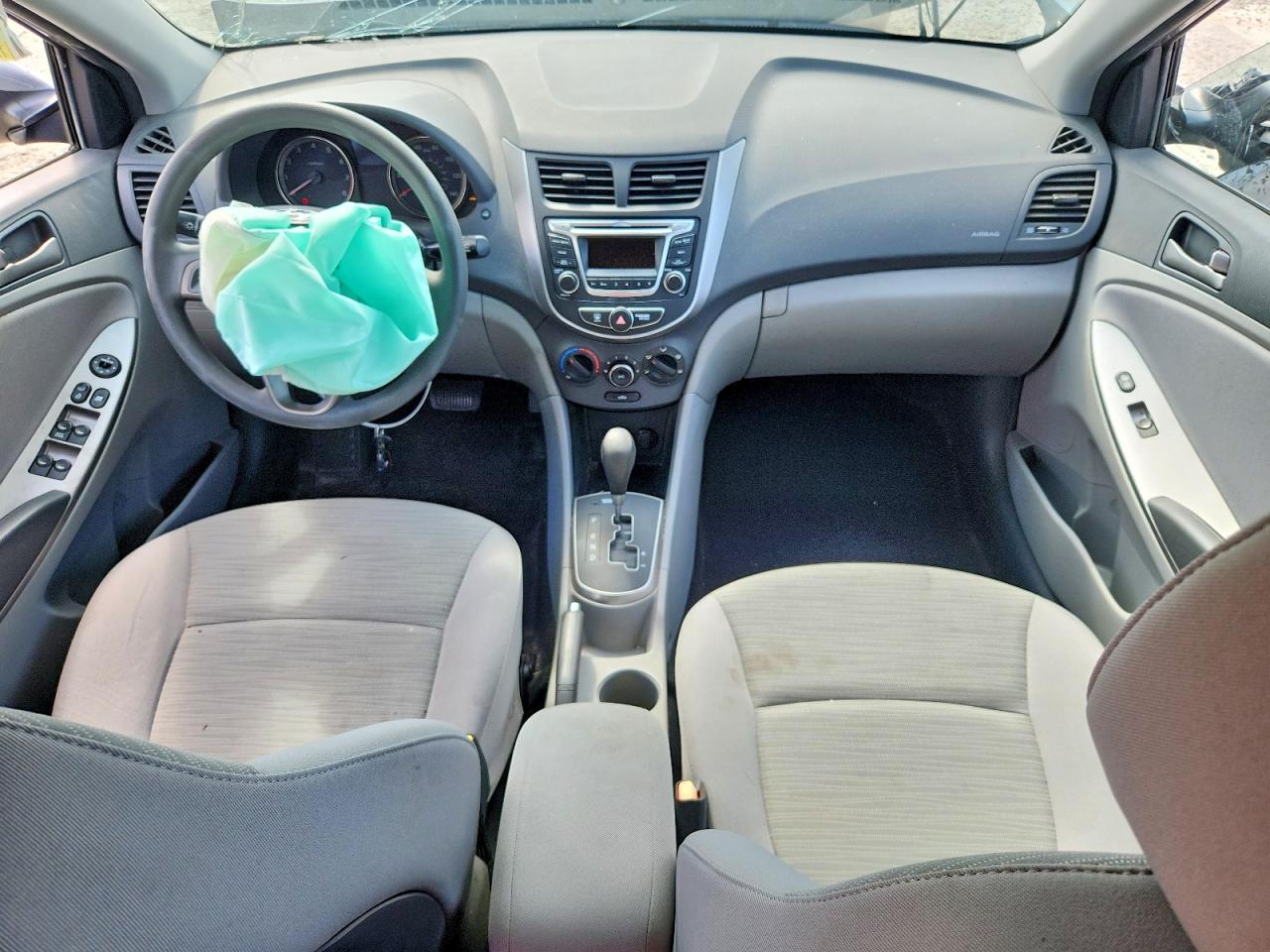 2016 Hyundai Accent Se Gray vin: KMHCT4AE0GU946278
