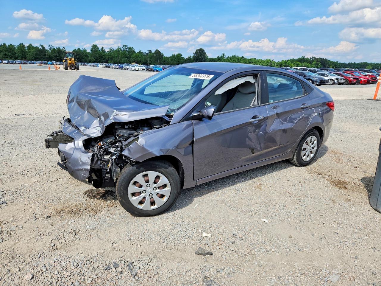 2016 Hyundai Accent Se Gray vin: KMHCT4AE0GU946278