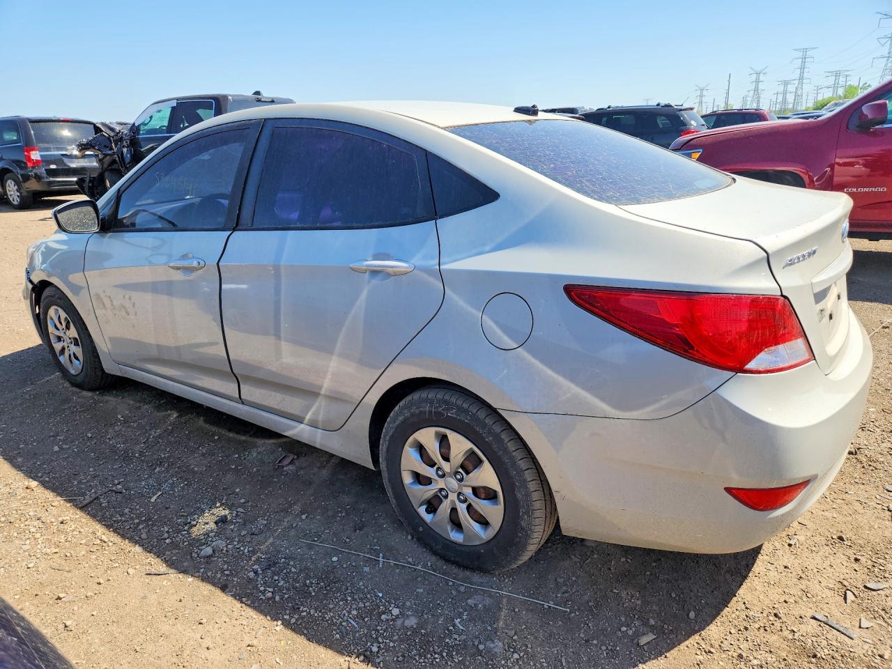 2017 Hyundai Accent Se Beige vin: KMHCT4AE0HU233608