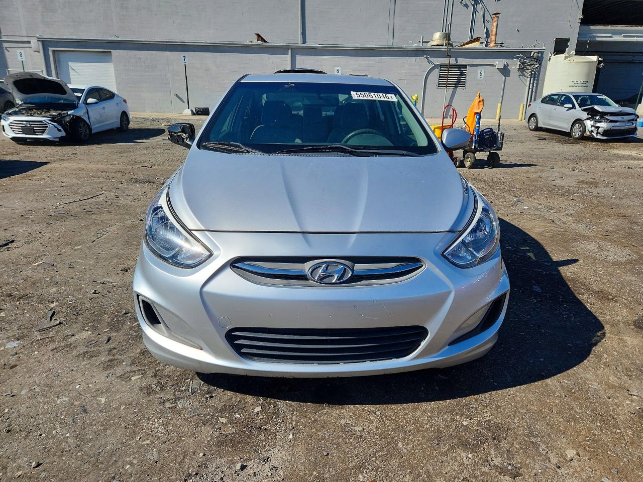 2017 Hyundai Accent Se Silver vin: KMHCT4AE0HU318609