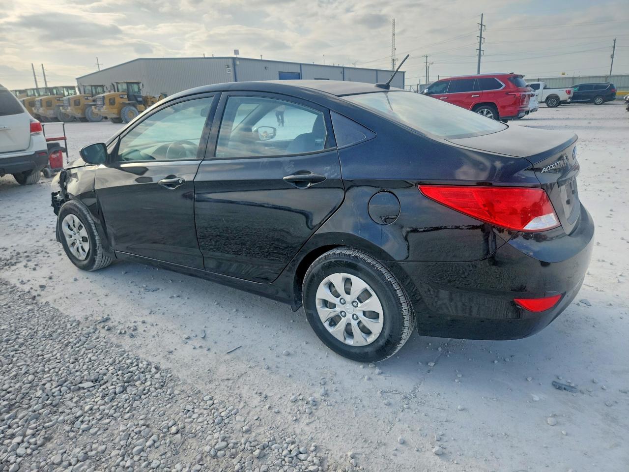 2017 Hyundai Accent Se Черный vin: KMHCT4AE0HU396310