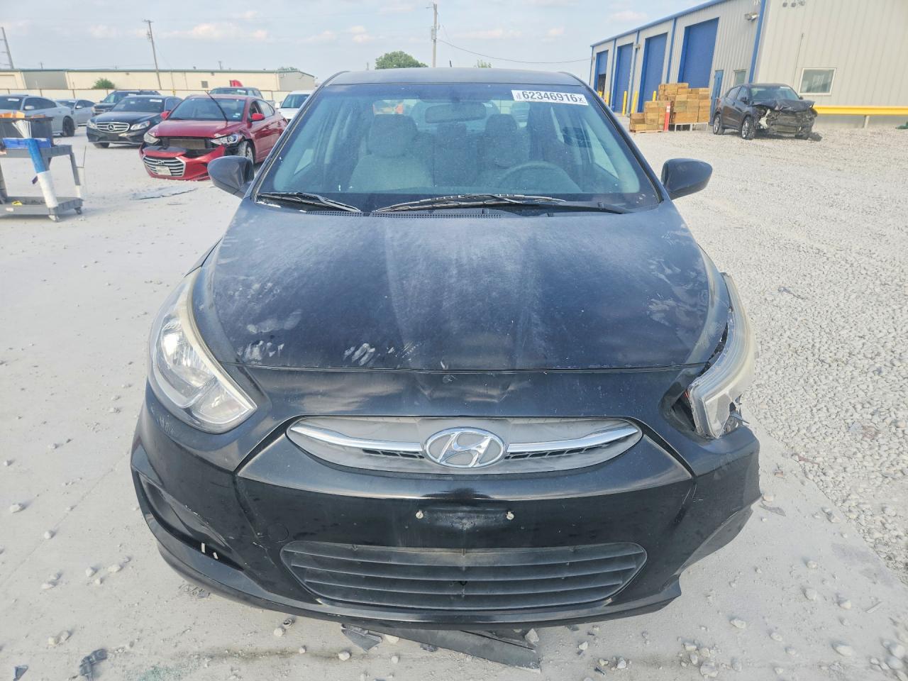 2017 Hyundai Accent Se Черный vin: KMHCT4AE0HU396310