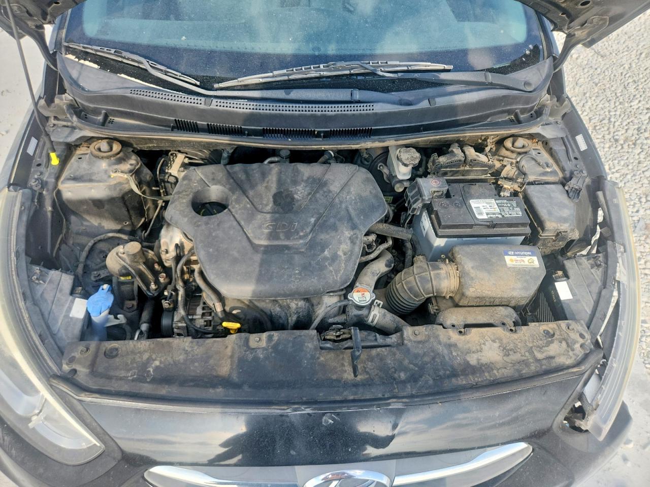 2017 Hyundai Accent Se Черный vin: KMHCT4AE0HU396310