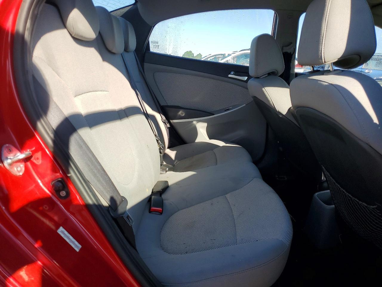 2012 Hyundai Accent Gls Red vin: KMHCT4AE1CU041395