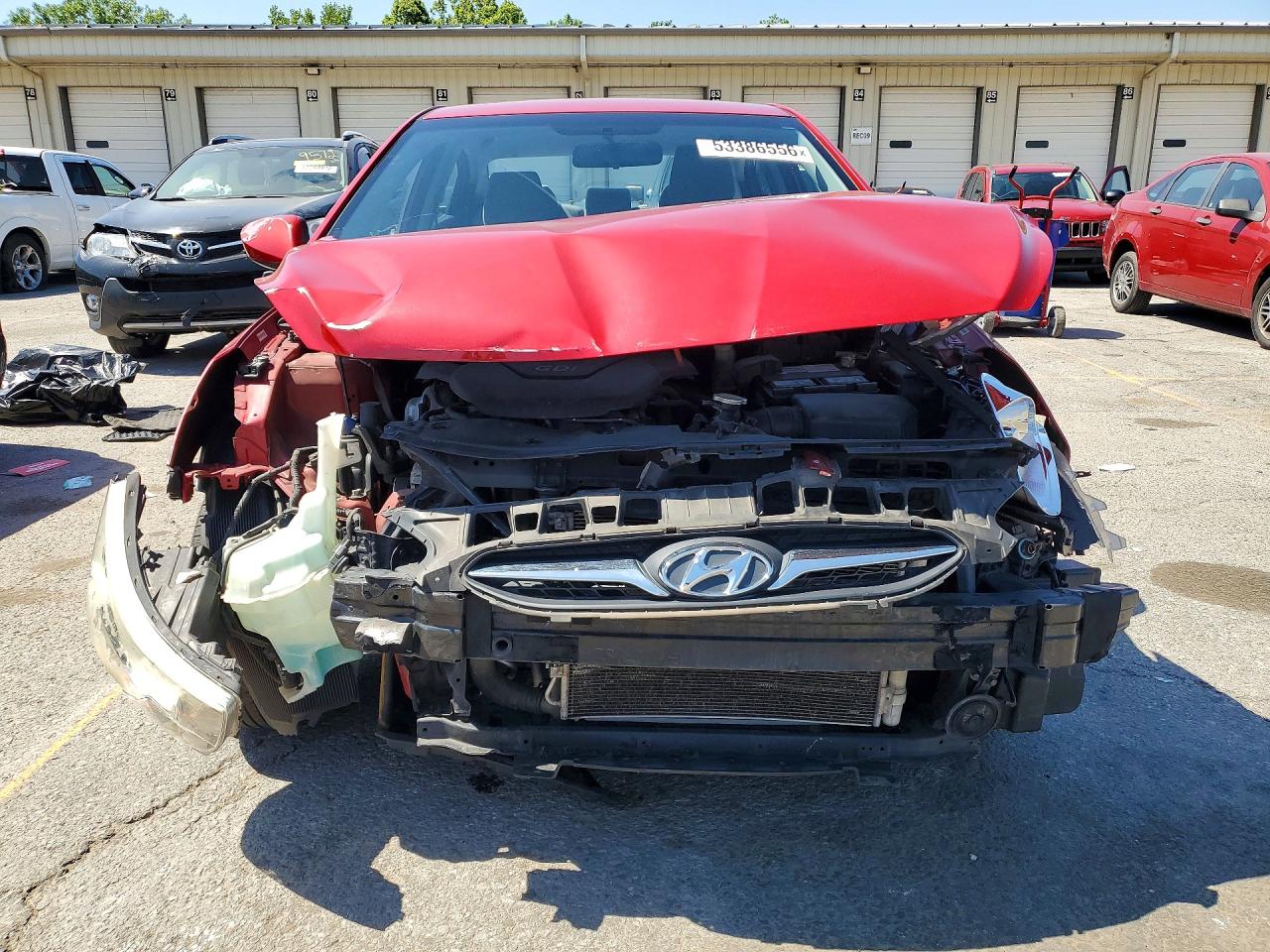 2012 Hyundai Accent Gls Red vin: KMHCT4AE1CU072789