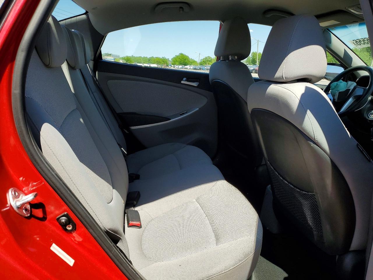 2012 Hyundai Accent Gls Red vin: KMHCT4AE1CU072789