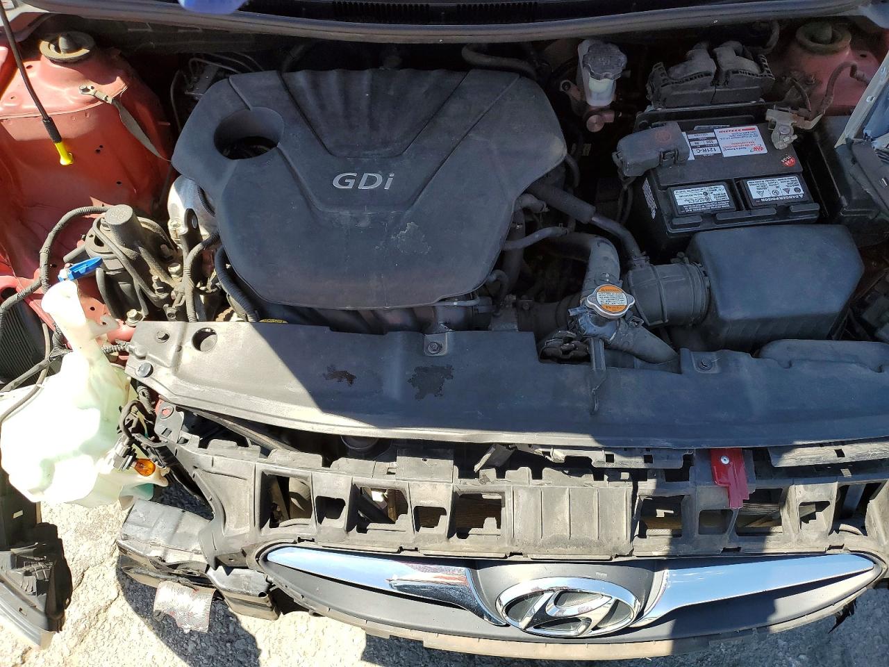 2012 Hyundai Accent Gls Red vin: KMHCT4AE1CU072789