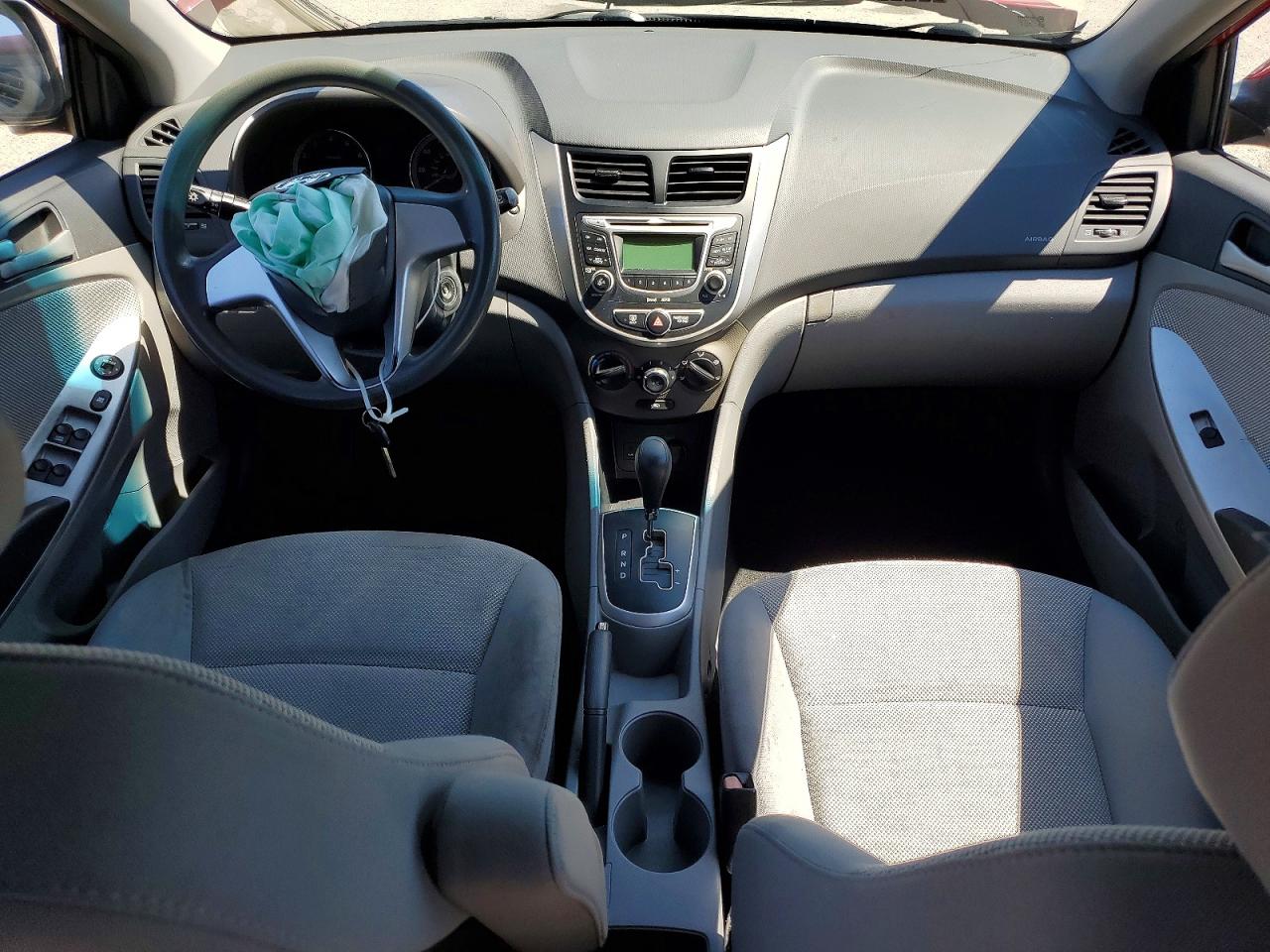 2012 Hyundai Accent Gls Red vin: KMHCT4AE1CU072789