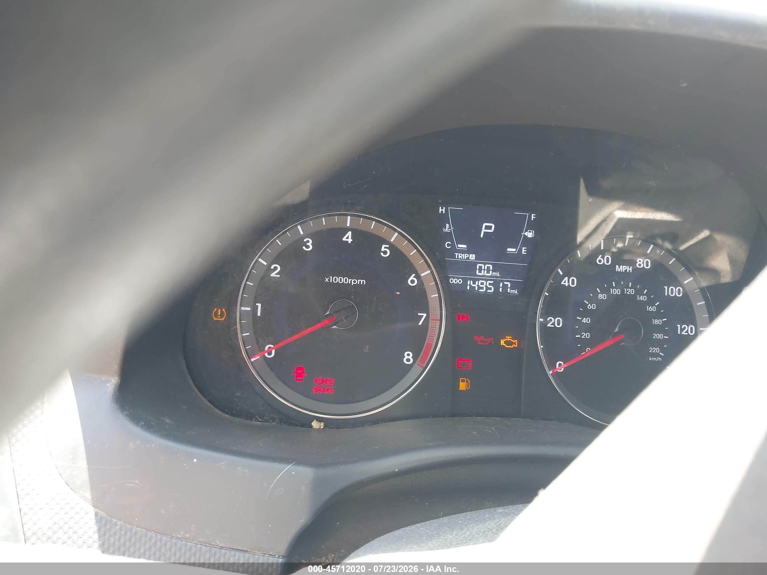 2012 Hyundai Accent Gls Серый vin: KMHCT4AE1CU078706