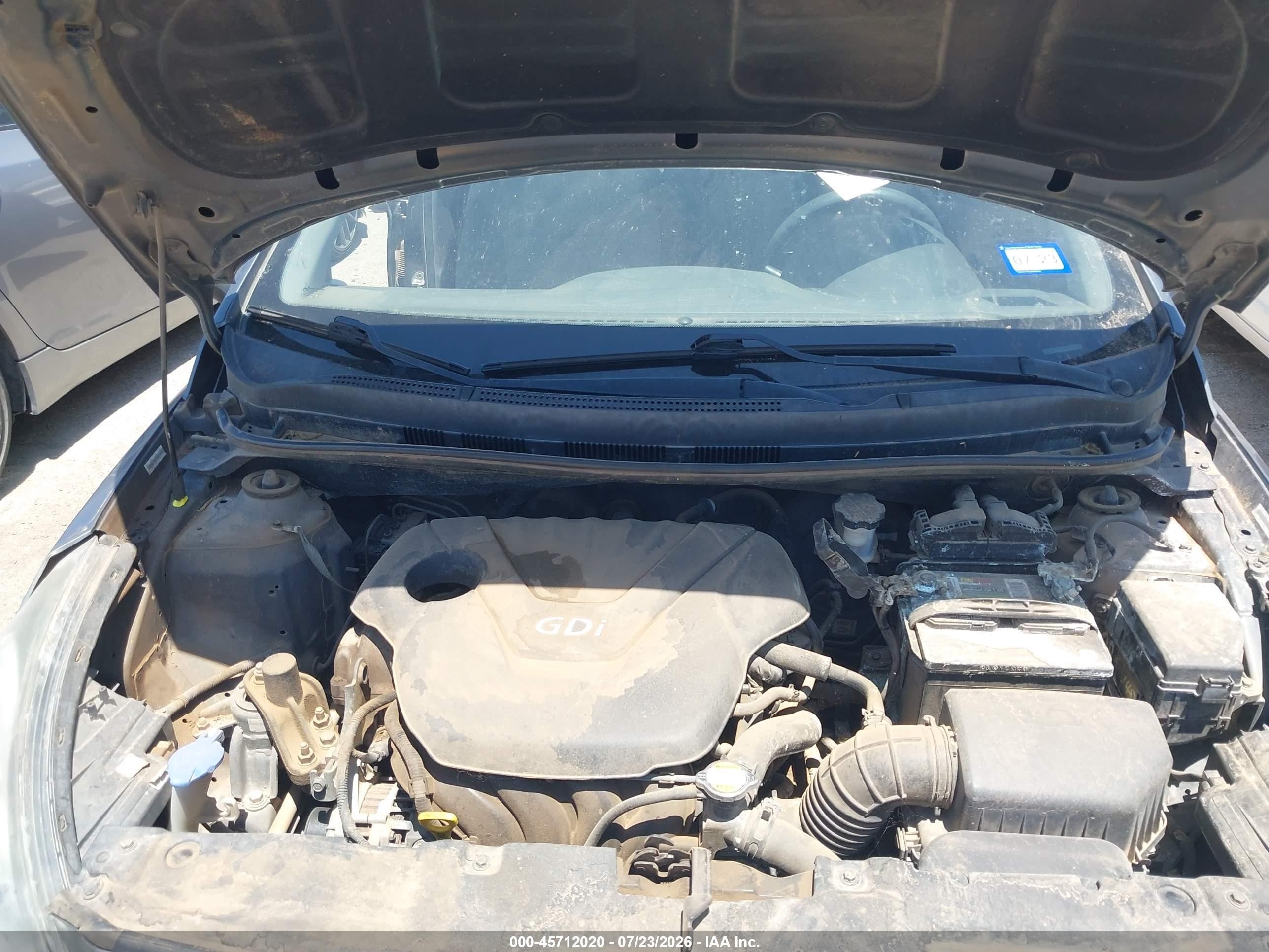 2012 Hyundai Accent Gls Серый vin: KMHCT4AE1CU078706