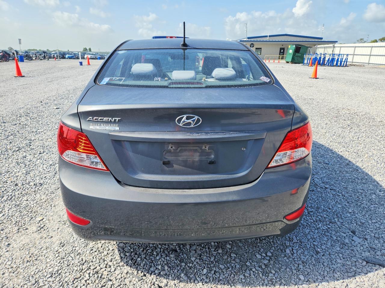 2012 Hyundai Accent Gls Gray vin: KMHCT4AE1CU084327