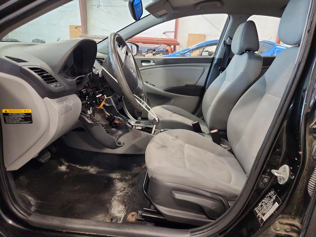 2013 Hyundai Accent Gls Black vin: KMHCT4AE1DU298333