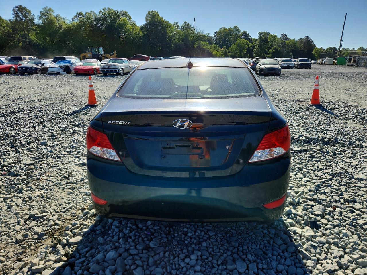 2013 Hyundai Accent Gls Black vin: KMHCT4AE1DU462258
