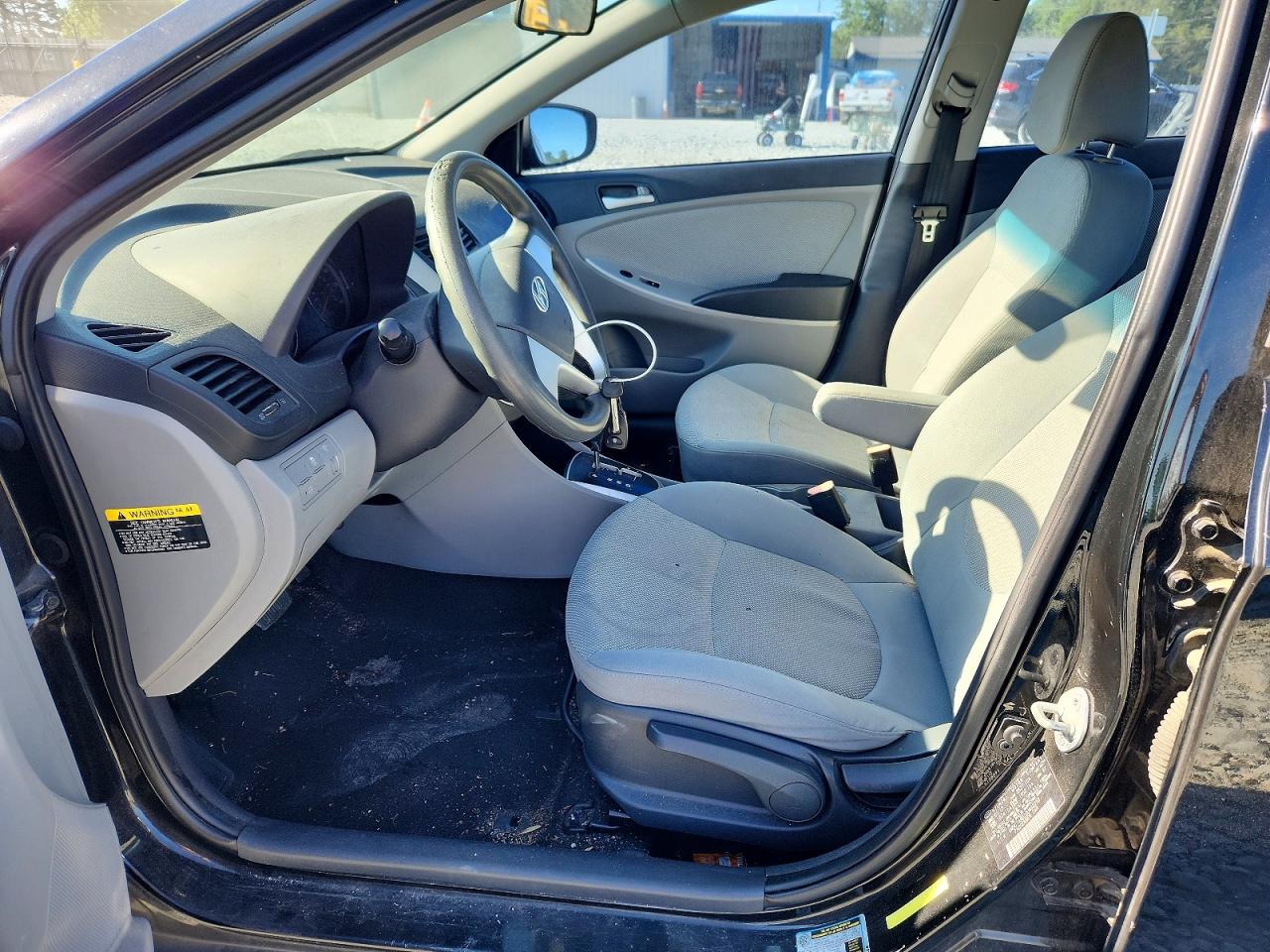 2013 Hyundai Accent Gls Black vin: KMHCT4AE1DU462258