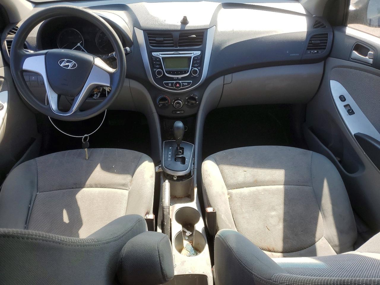 2013 Hyundai Accent Gls Черный vin: KMHCT4AE1DU462289