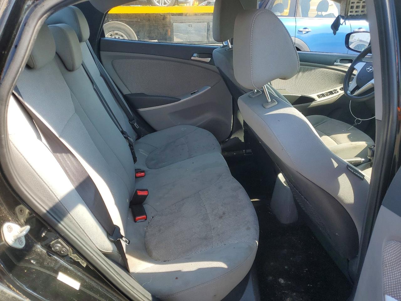 2013 Hyundai Accent Gls Черный vin: KMHCT4AE1DU462289