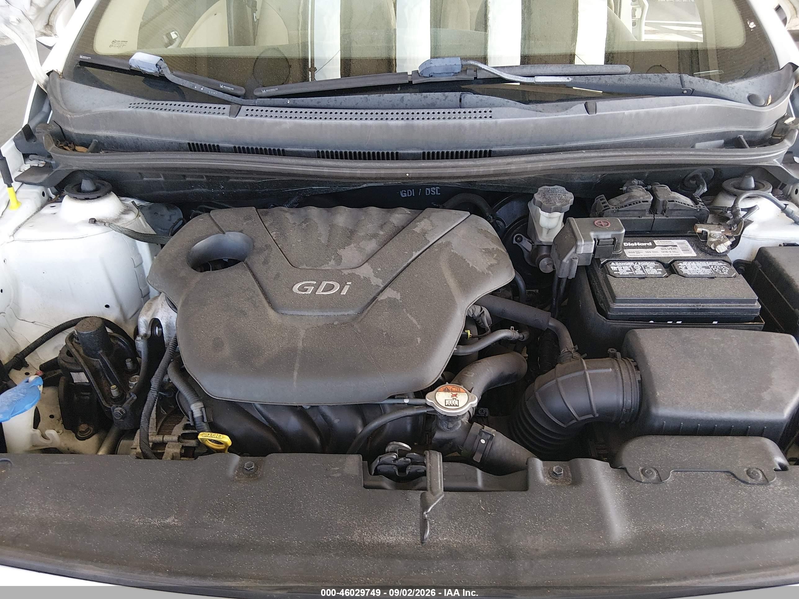 2013 Hyundai Accent Gls White vin: KMHCT4AE1DU518649
