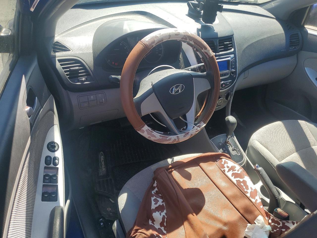 2014 Hyundai Accent Gls Синий vin: KMHCT4AE1EU613777