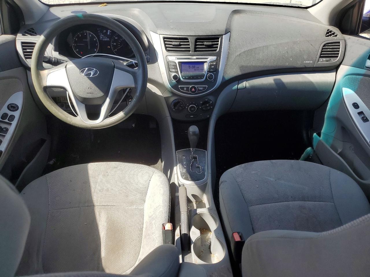 2014 Hyundai Accent Gls Blue vin: KMHCT4AE1EU685627