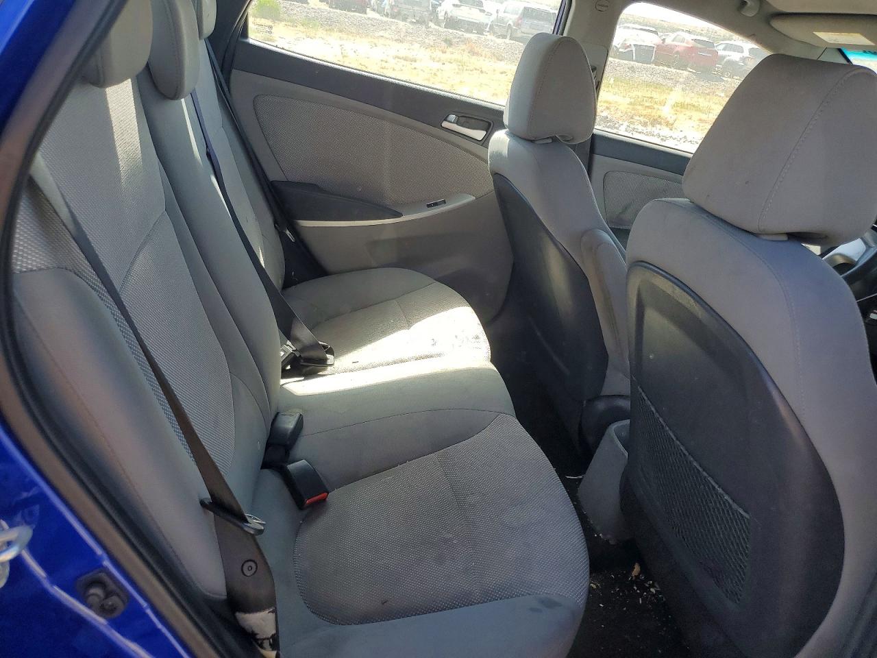 2014 Hyundai Accent Gls Blue vin: KMHCT4AE1EU685627
