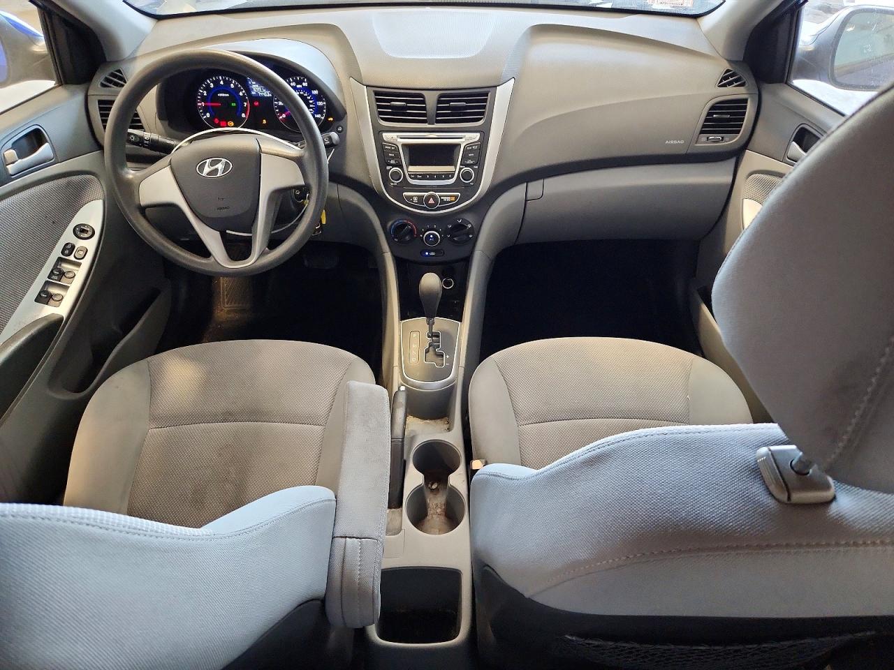 2014 Hyundai Accent Gls Blue vin: KMHCT4AE1EU703463
