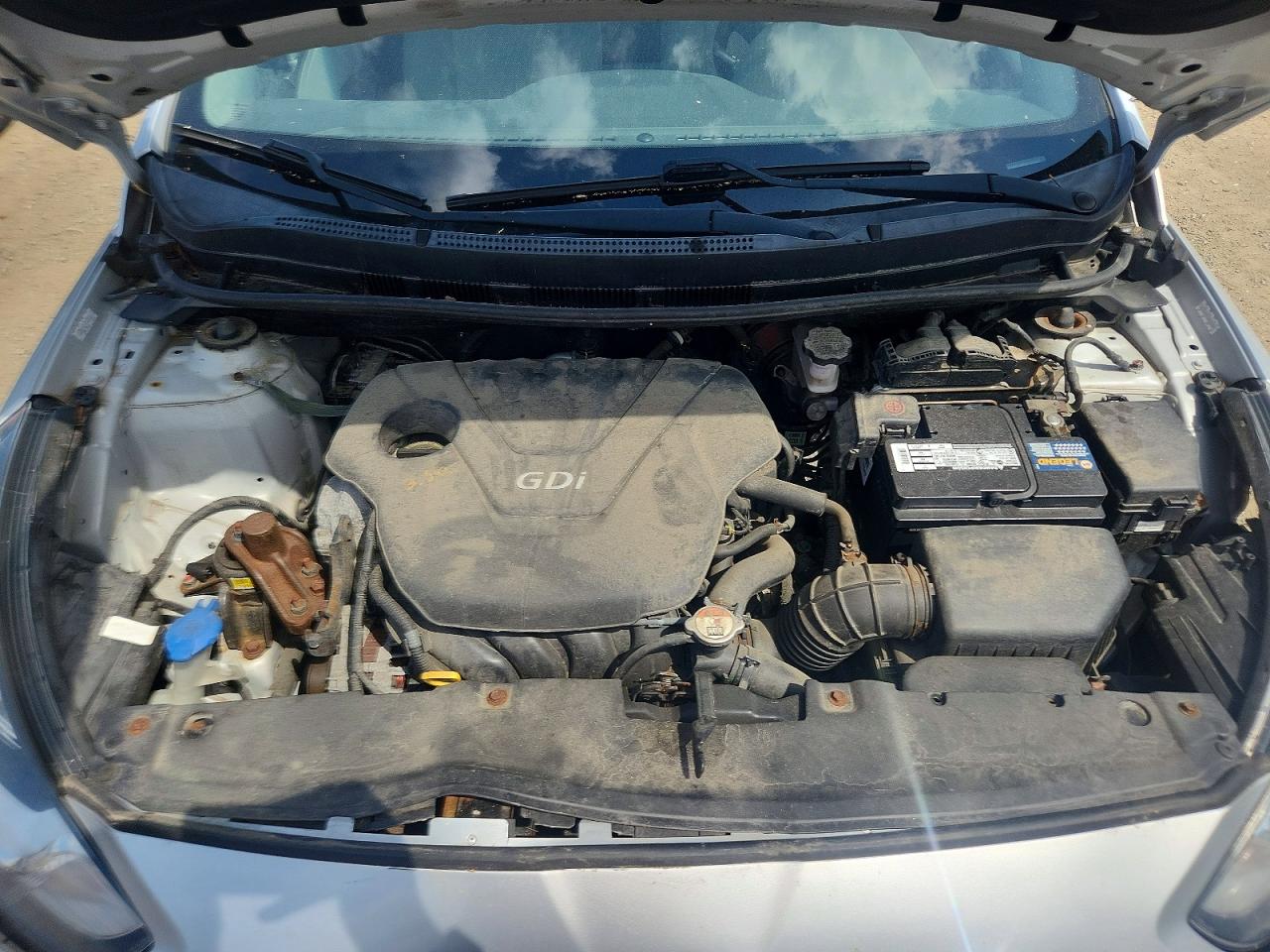2014 Hyundai Accent Gls Silver vin: KMHCT4AE1EU731327
