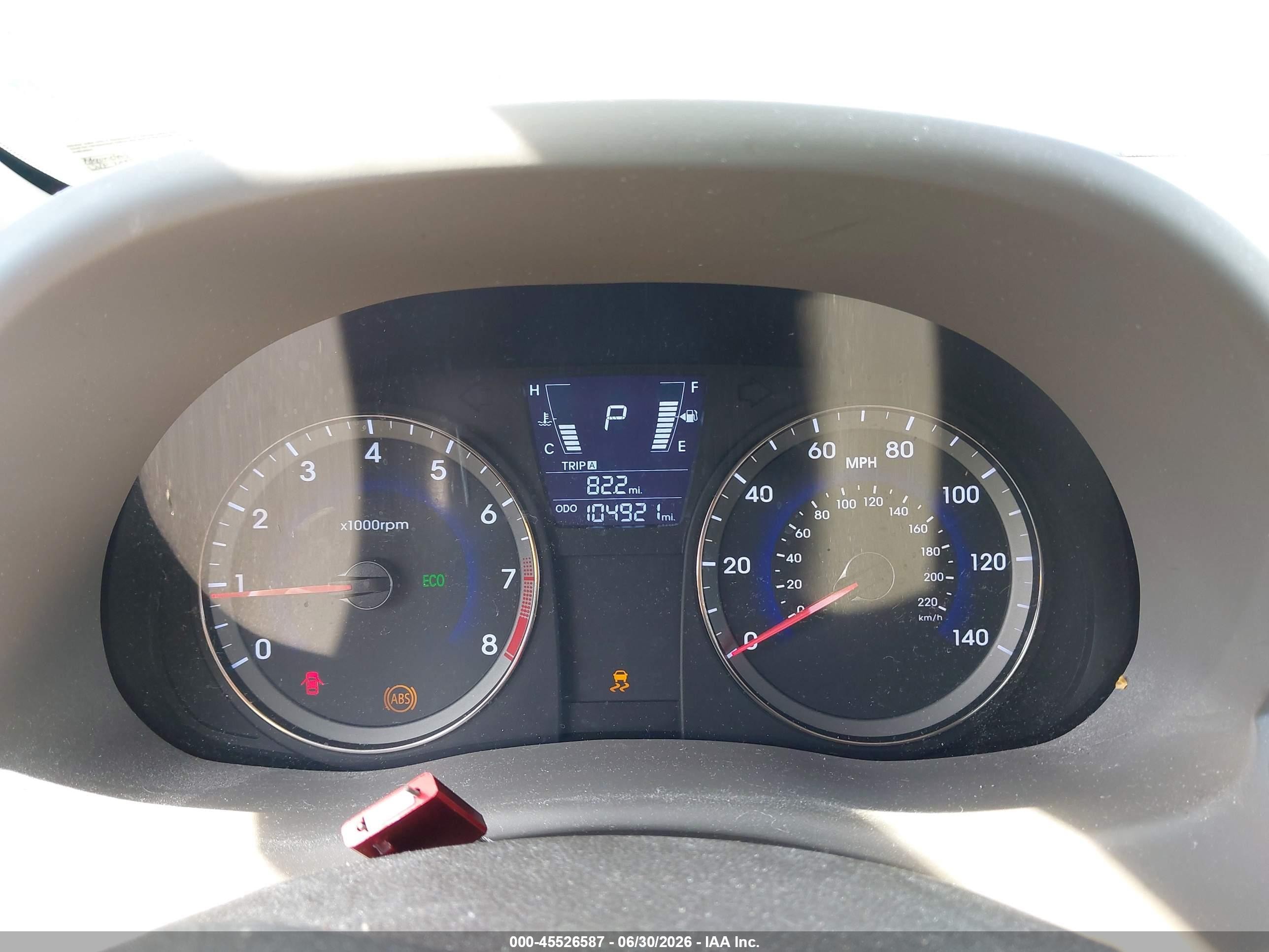 2014 Hyundai Accent Gls Red vin: KMHCT4AE1EU755806