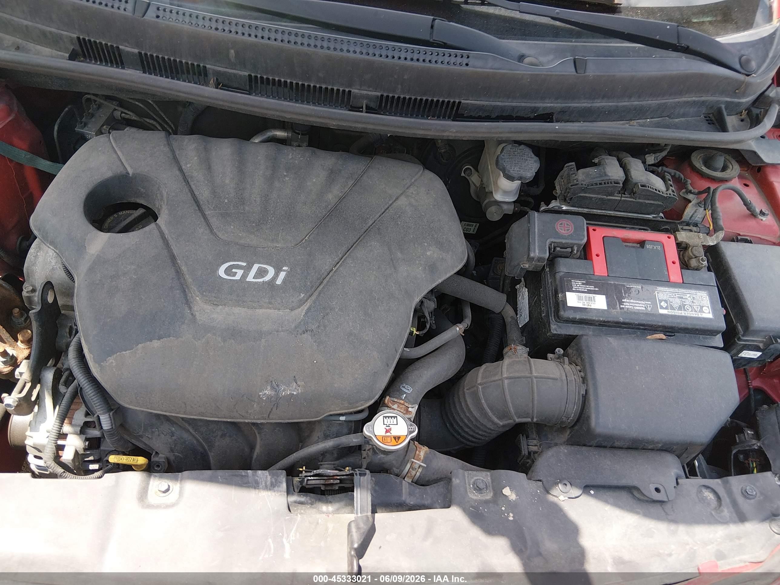 2015 Hyundai Accent Gls Red vin: KMHCT4AE1FU831039