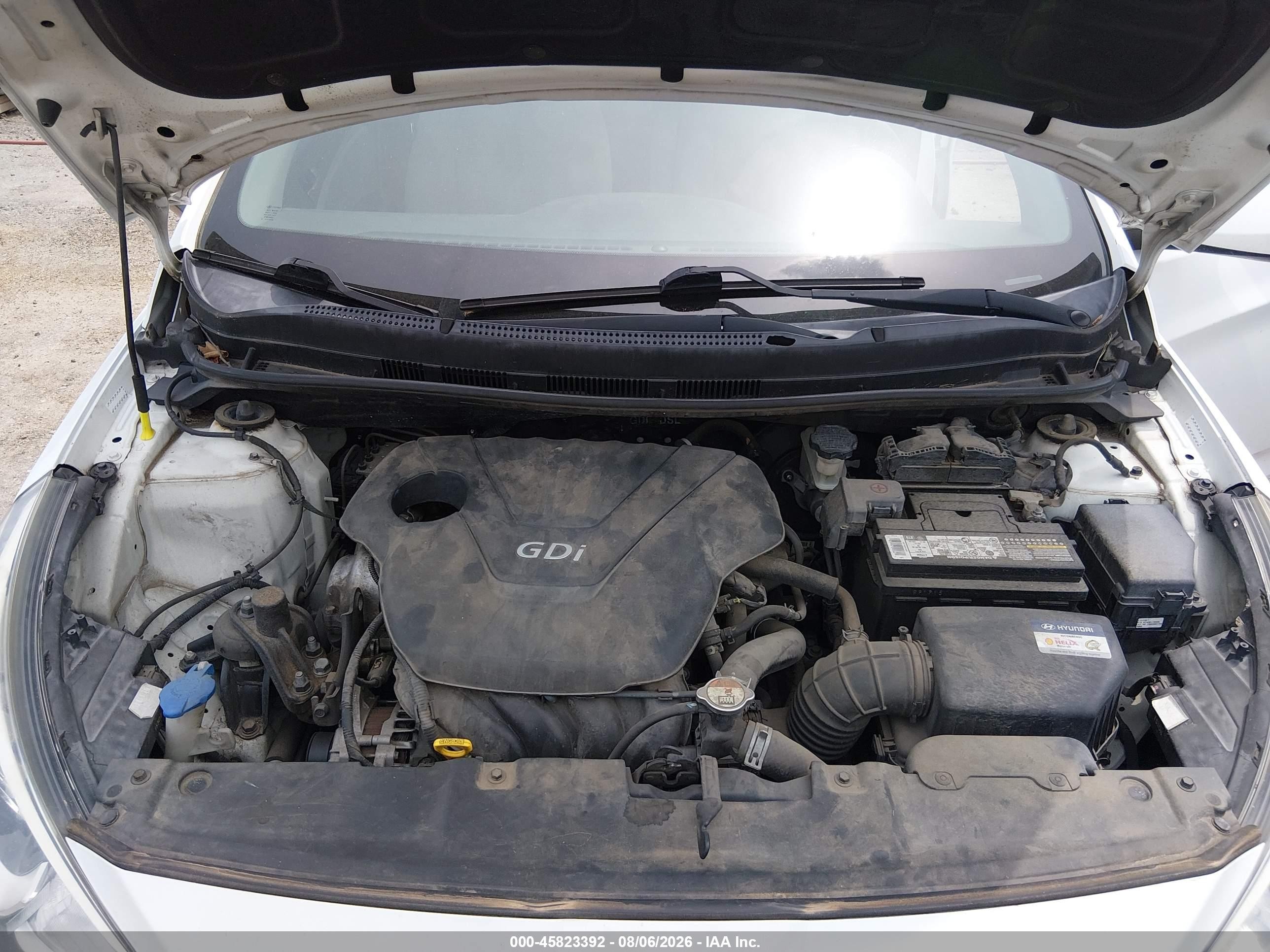 2015 Hyundai Accent Gls White vin: KMHCT4AE1FU899275