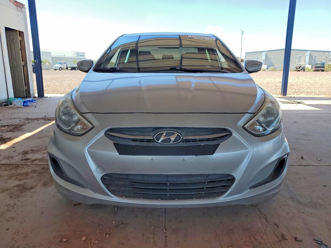 2015 Hyundai Accent Gls Silver vin: KMHCT4AE1FU921307