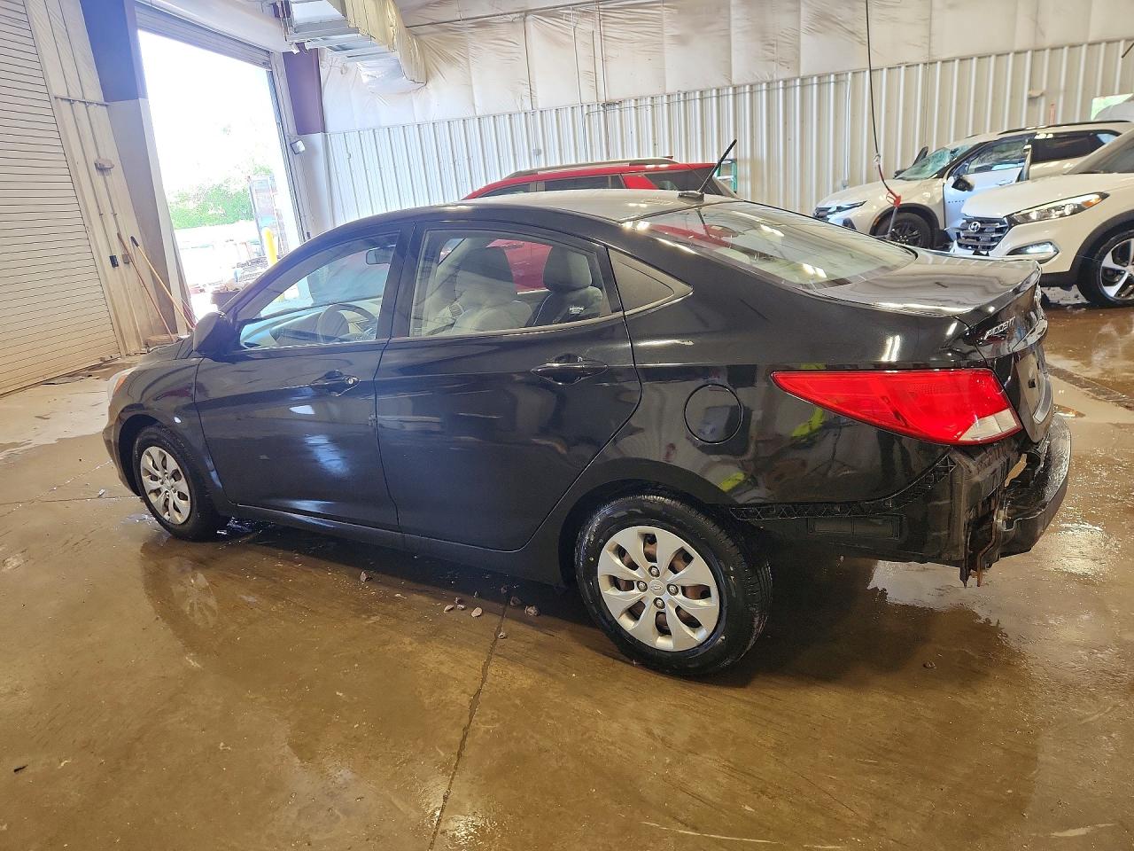 2017 Hyundai Accent Se Черный vin: KMHCT4AE1HU189229