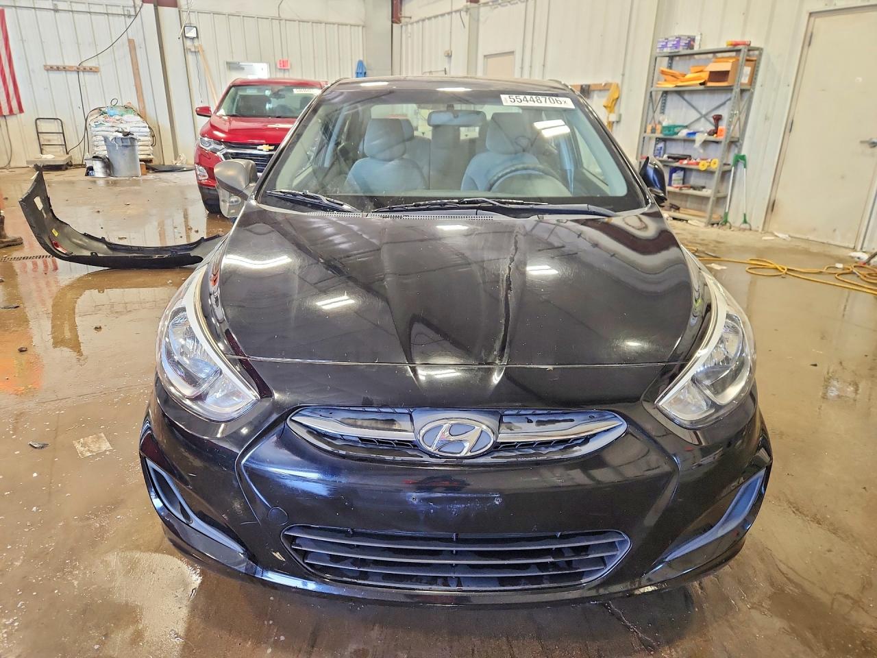 2017 Hyundai Accent Se Черный vin: KMHCT4AE1HU189229