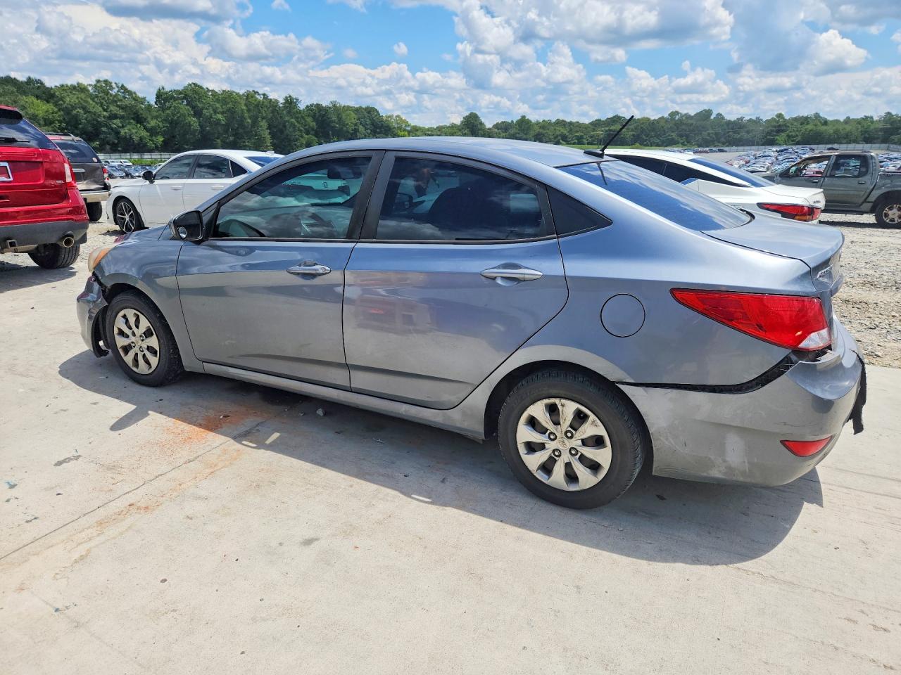 2017 Hyundai Accent Se Серебряный vin: KMHCT4AE1HU351215