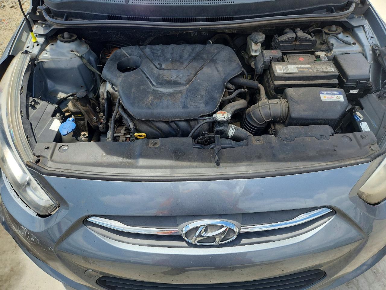 2017 Hyundai Accent Se Серебряный vin: KMHCT4AE1HU351215