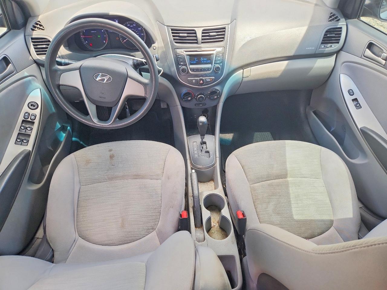 2017 Hyundai Accent Se Silver vin: KMHCT4AE1HU351215