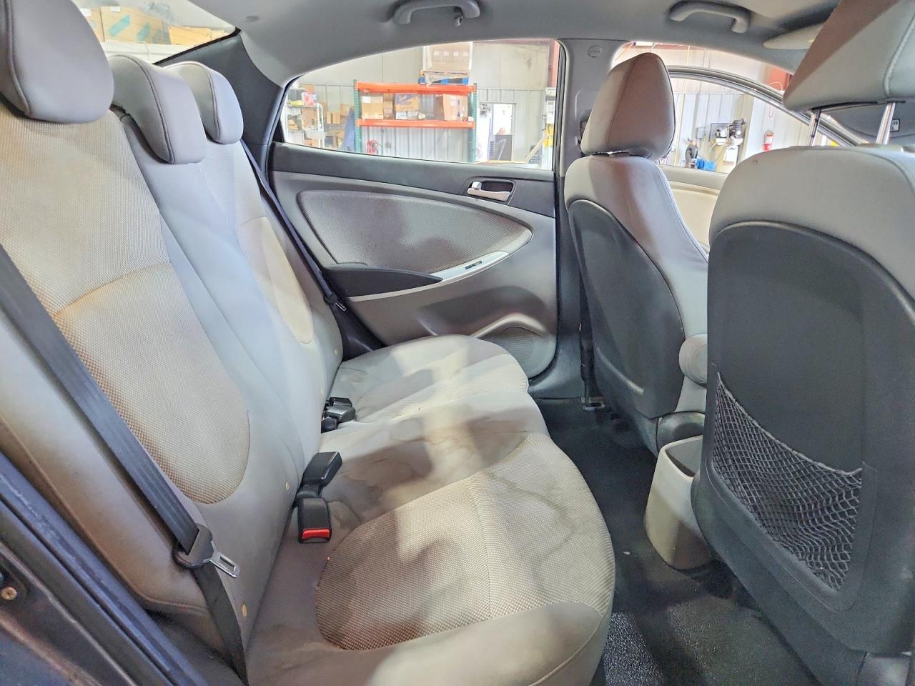 2012 Hyundai Accent Gls Gray vin: KMHCT4AE2CU090282