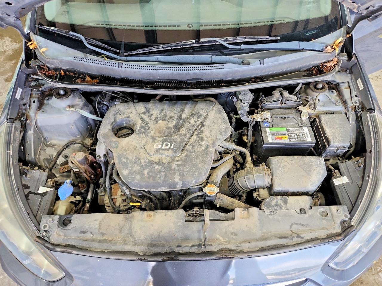 2012 Hyundai Accent Gls Gray vin: KMHCT4AE2CU090282