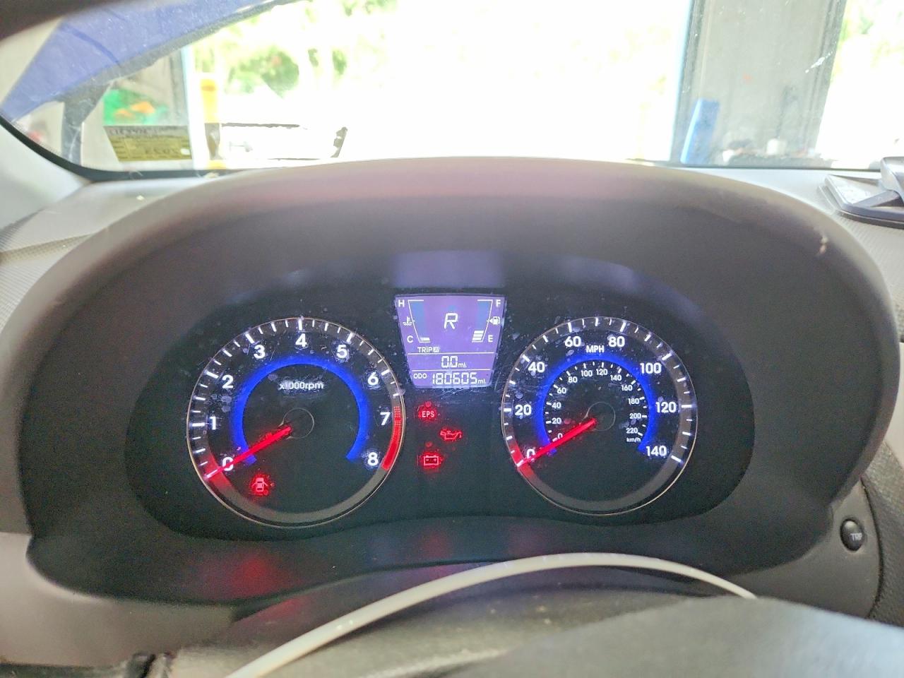 2012 Hyundai Accent Gls Blue vin: KMHCT4AE2CU202580