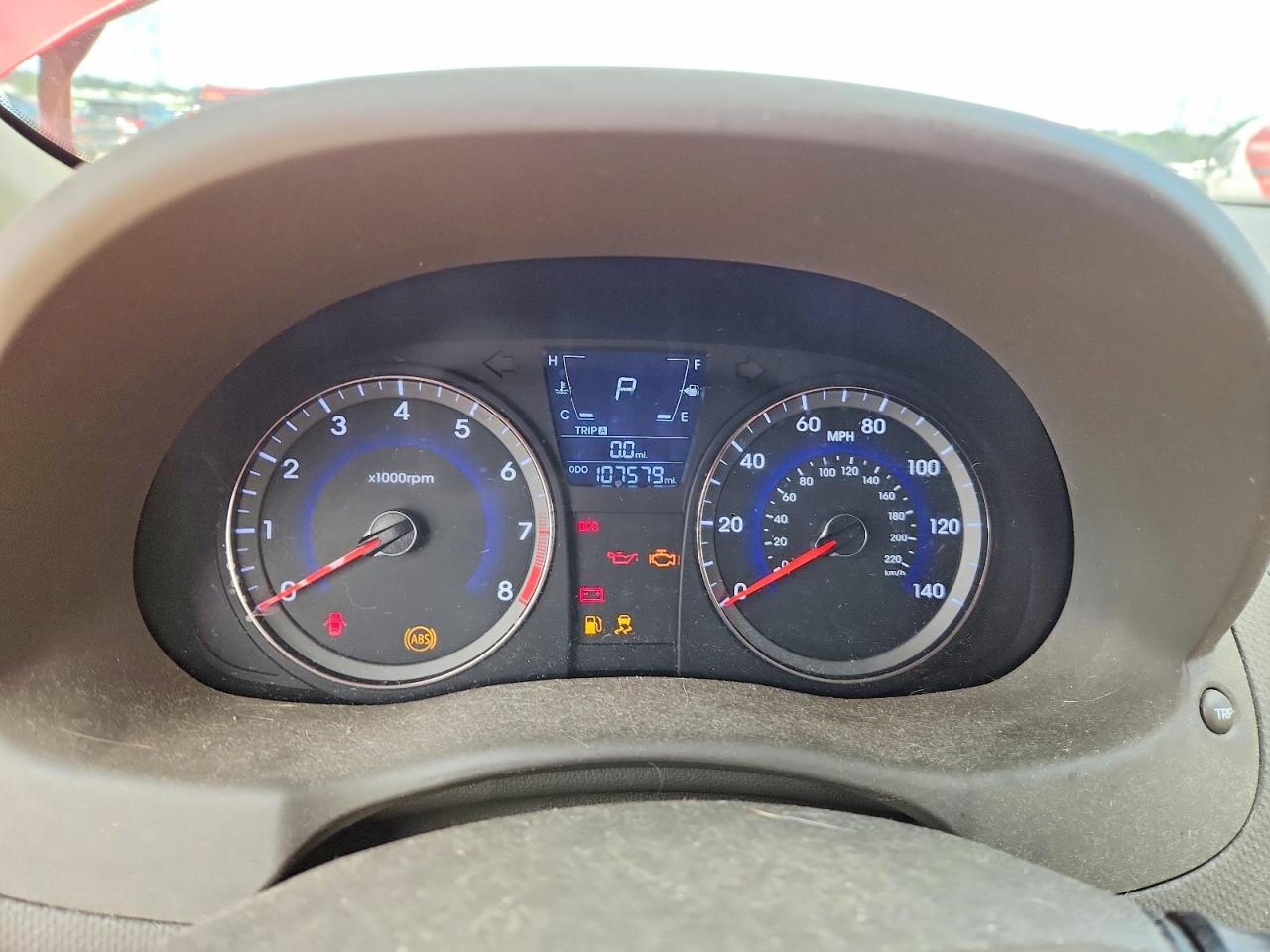 2012 Hyundai Accent Gls Красный vin: KMHCT4AE2CU254565