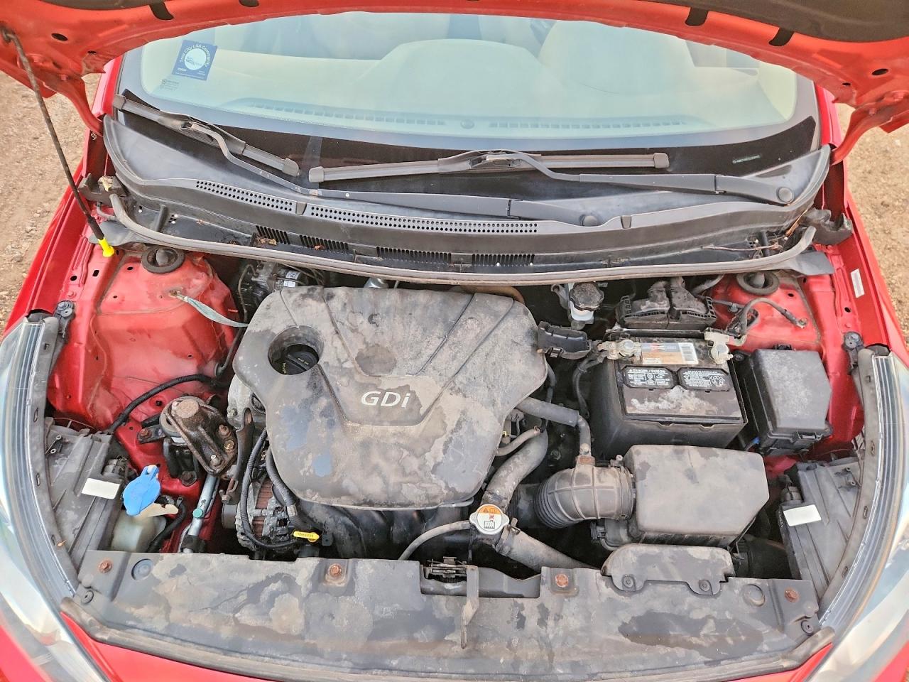 2012 Hyundai Accent Gls Красный vin: KMHCT4AE2CU254565