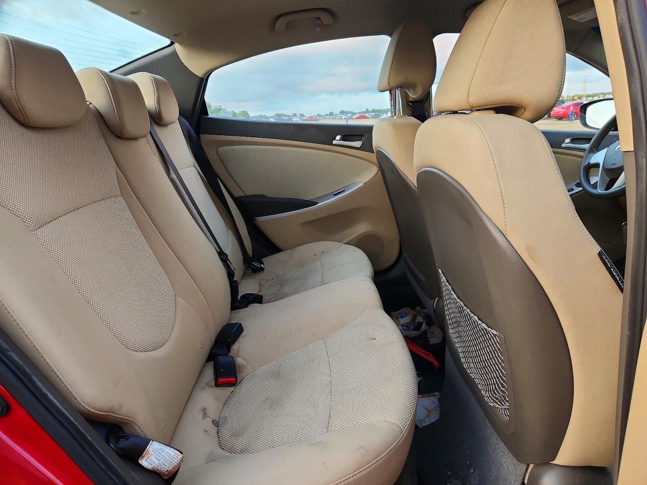 2012 Hyundai Accent Gls Красный vin: KMHCT4AE2CU254565