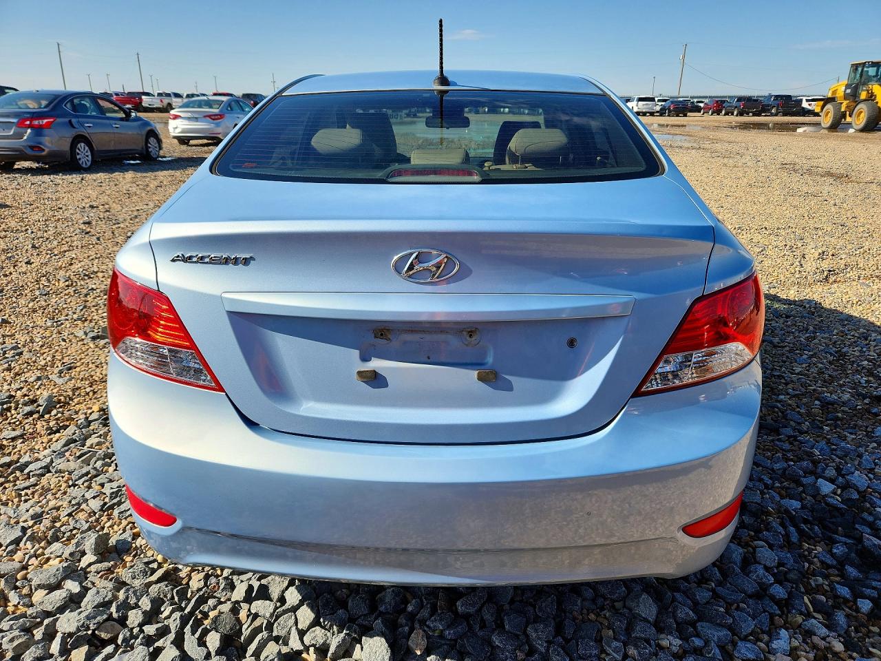 2013 Hyundai Accent Gls Синий vin: KMHCT4AE2DU336779