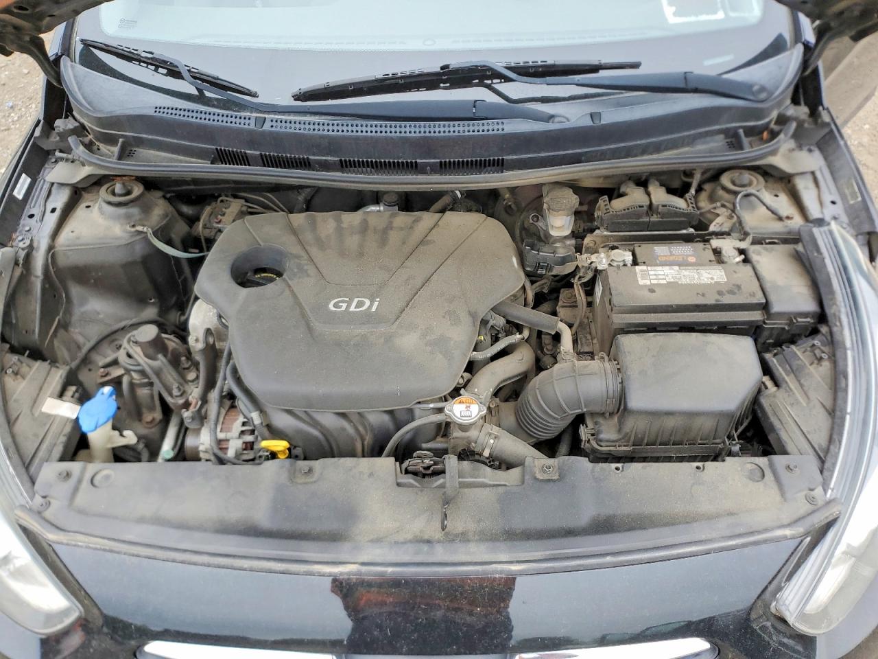 2013 Hyundai Accent Gls Black vin: KMHCT4AE2DU412811