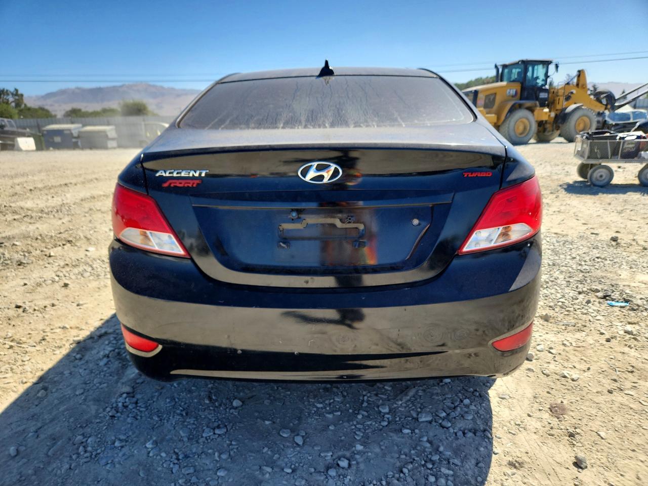 2013 Hyundai Accent Gls Black vin: KMHCT4AE2DU482213