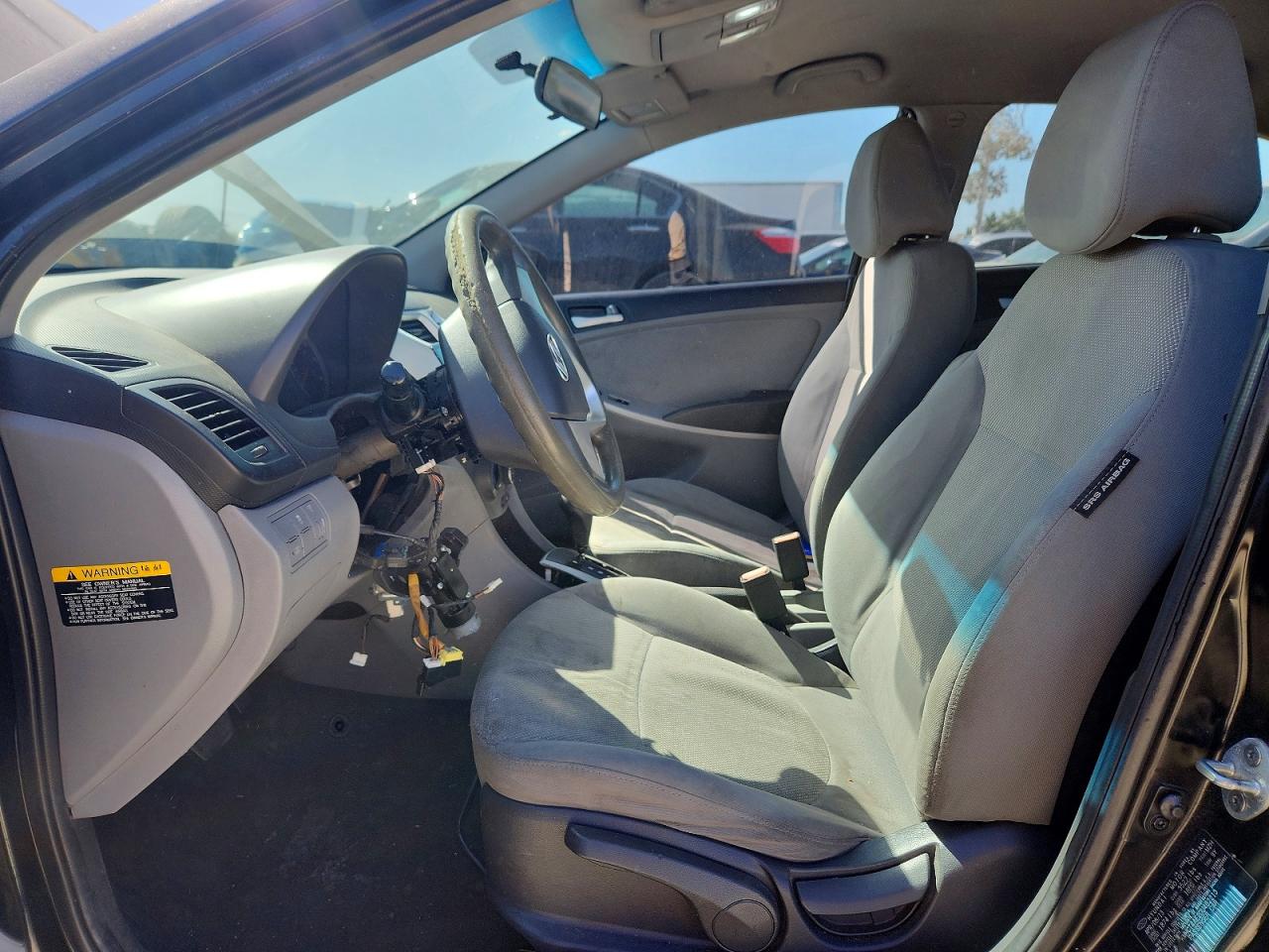 2013 Hyundai Accent Gls Black vin: KMHCT4AE2DU482213